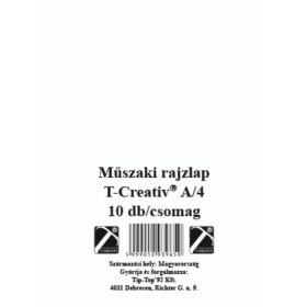 Rajzlap DIPA A4 famentes 170gr 10 ív/cs M420010A40106