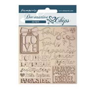 SCB124 - Chipboard cm 14x14 - DayDream írás