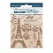 SCB165 - Chipboard cm 14x14 - Create Happiness Oh lá lá Tour Eiffel