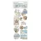 DFLRB158 - Rub-on cm 10,16x21,6 - Silent Sea shells