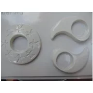 Gipszkiöntő forma, normál - Yin-Yang mécsestartó