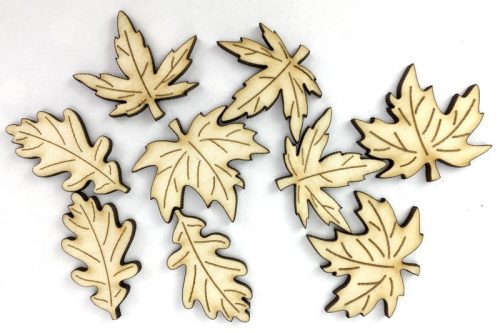Őszi falevelek kb. 3,5cm 9/cs 5626