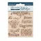 SCB162 - Chipboard cm 14x14 - Magic Forest writing and plates