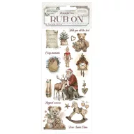   DFLRB179 - Rub-on cm 10,16x21,6 - The Owl's House teddy bears