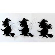 Filcfigura boszi és szellem 5db/cs, kb.6cm 23237 – őszi dekorációhoz