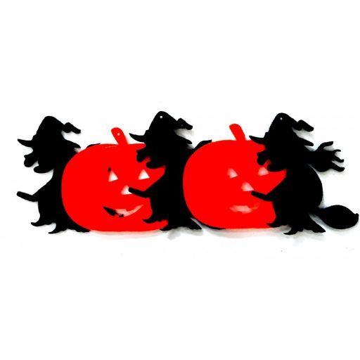 Filcfigura boszi és tök 5db/cs, kb.6cm 23238 – őszi dekorációhoz