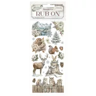  DFLRB180 - Rub-on cm 10,16x21,6 - The Owl's House wildlife