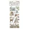 DFLRB180 - Rub-on cm 10,16x21,6 - The Owl's House wildlife