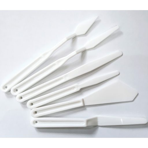 Festőkés szett, műanyag 6 db-os 5941/ 38716 – kreatív hobby projektekhez