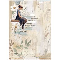   DFSA4864 - A4 rizspapír csom. - Create Happiness Secret Diary lady