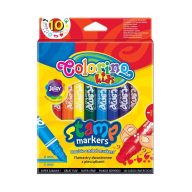 Colorino kétvégű 10db-os nyomdás filctollkészlet 3+