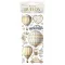 DFLRB163 - Rub-on cm 10,16x21,6 - Timeless air balloons