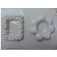 Gipszkiöntő forma, normál - Barokk képkeretek