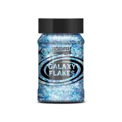 R-Pentart Galaxy Flakes /pelyhek 15gr - Uranusz kék 37056