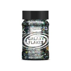 R-Pentart Galaxy Flakes /pelyhek 15gr Szaturnusz zöld 37054