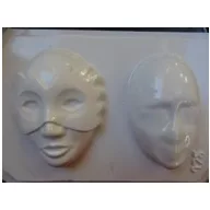   Gipszkiöntő forma, normál - Farsangi női álarc könnyített