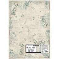 DFSAJB003 - Rizspapír cm 50X70 - leaves pattern