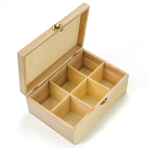 Teafilter tartó 6 rekeszes 23*15*9 cm 6538
