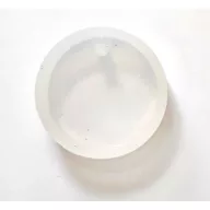 Szilikon öntőforma átlátszó - kör 2,8*0,8cm 41151/ 38166 – kreatív hobby projektekhez