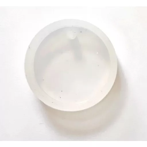 Szilikon öntőforma átlátszó - kör 2,8*0,8cm 41151/ 38166 – kreatív hobby projektekhez