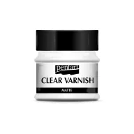 Pentart színtelen lakk, matt, oldószeres, 50 ml 35110 – hobby projektekhez