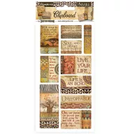 DFLCB55 - Chipboard cm 15x30 - Szavanna