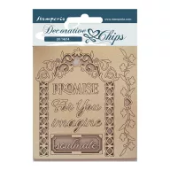  SCB135 - Chipboard cm 14x14 - Garden of Promises Promise for you
