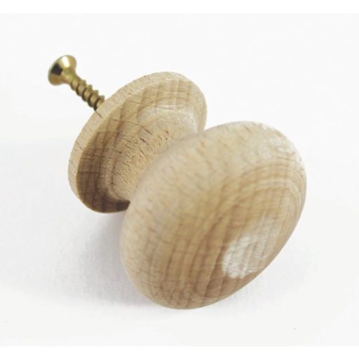 Fa bútorgomb 3,5 cm, domború 6 db/cs 23300 – Díszíthető alapanyagok