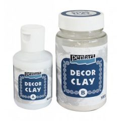 Pentart Decor Clay öntőpor szett 100+40ml 26375