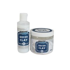 Pentart Decor Clay  öntőpor szett 200+80ml 26376