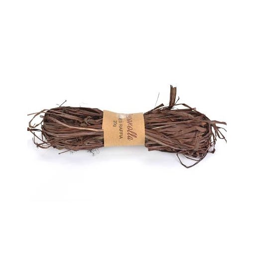 Raffia köteg 20g-os  -  Barna 0419