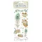 DFLRB140 - Rub-on cm 10,16x21,6 - Masquerade feathers