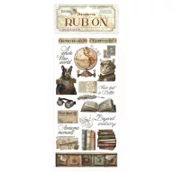 DFLRB118 - Rub-on cm 10,16x21,6 - Alterego books