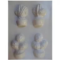 Gipszkiöntő forma, normál - 3D Kis kaktuszok