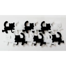 Filcfigura cica 12db/cs, kb.3cm 27324