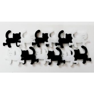 Filcfigura cica 12db/cs, kb.3cm 27324