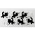 Filcfigura cica 12db/cs, kb.3cm 27324