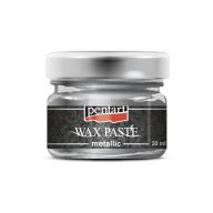 Pentart viaszpaszta WAX metál, 20ml  - Ezüst 4427 – kreatív festéshez
