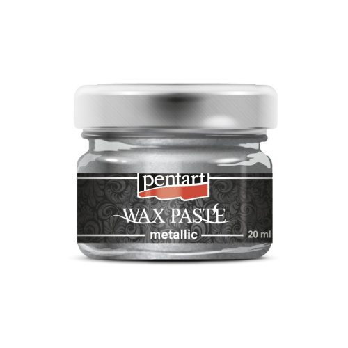 Pentart viaszpaszta WAX metál, 20ml  - Ezüst 4427
