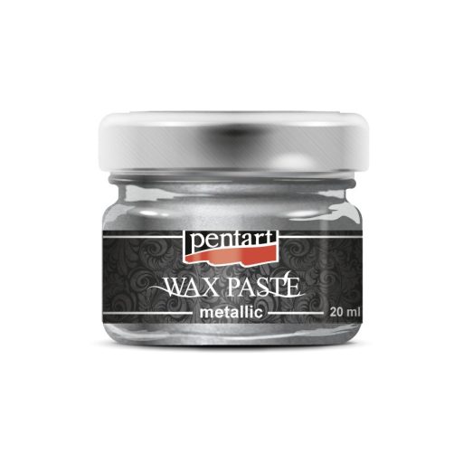 Pentart viaszpaszta WAX metál, 20ml  - Ezüst 4427 – kreatív festéshez