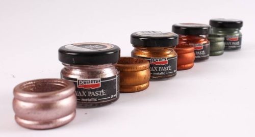 Pentart viaszpaszta WAX metál, 20ml  - Tűzarany 35124