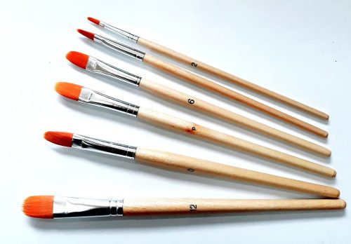 Ecset szett, macskanyelv 6 részes 25677