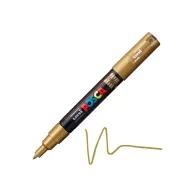 Akril toll Posca 1M 0,7mm - Arany 19785 – kreatív festéshez