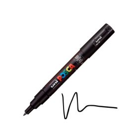 Akril toll Posca 1M 0,7mm - Fekete 19783