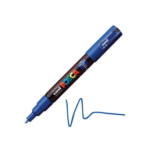 Akril toll Posca 1M 0,7mm - Kék 26201