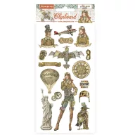DFLCB58 - Chipboard cm 15x30 - Sir Vagabond Aviator