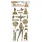 DFLCB58 - Chipboard cm 15x30 - Sir Vagabond Aviator