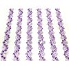 Öntapadós flitter füzér 0,8/26cm 6/cs lila 7340L