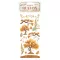 DFLRB188 - Rub-on cm 10,16x21,6 - Whispering woods oak