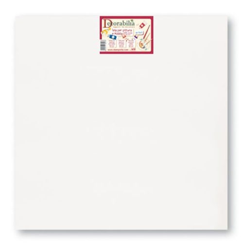 Feszített festővászon, alapozott 40*40cm 8663/ KTL25